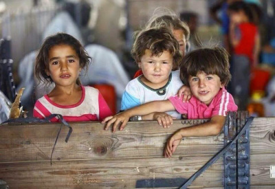 An orphanage for Yezidi children