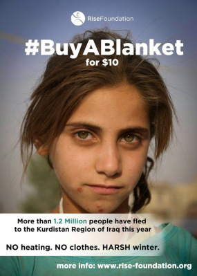 #BuyAblanket this winter for those who have fled the warmth of their homes